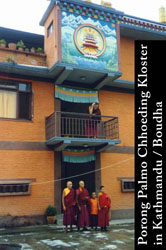 Porong Palmo Choeding Kloster in Kathmandu / Boudha